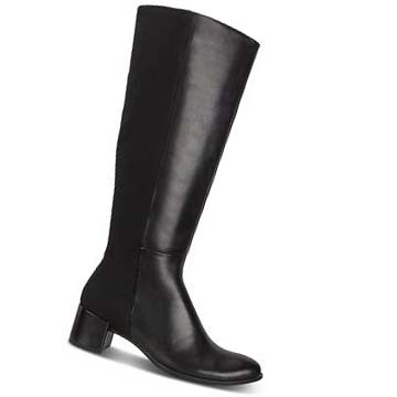 Women's Ecco Shape 35 High-cut Block Boots Black | USA 26DFM